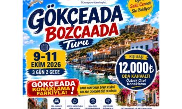GÖKÇEADA – BOZCAADA TURU