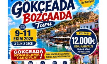 GÖKÇEADA – BOZCAADA TURU